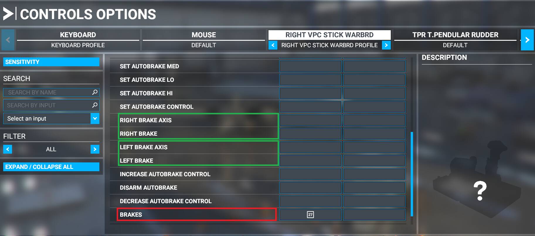 Combined brake axis Wishlist Microsoft Flight Simulator Forums