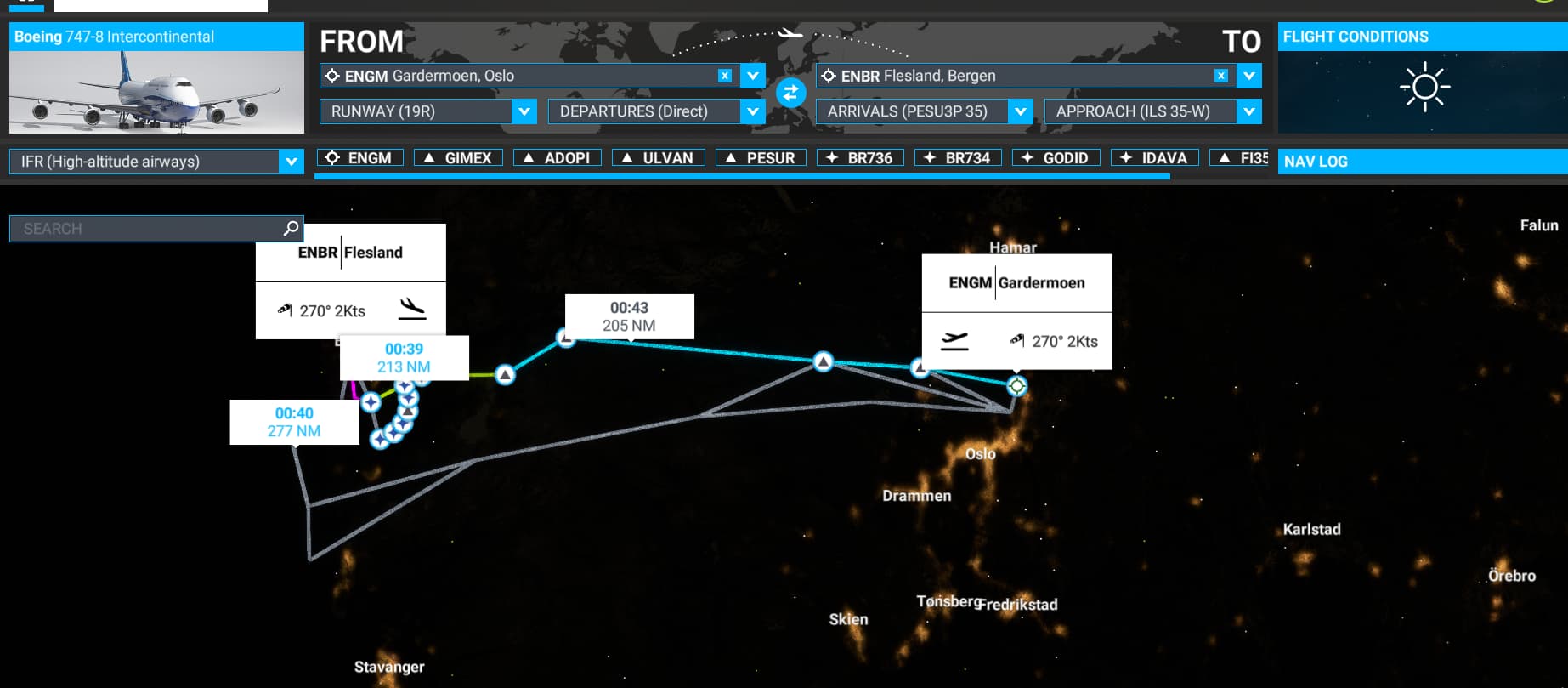 Why autopilot doesn't follow the pink line? - Aircraft & Systems ...