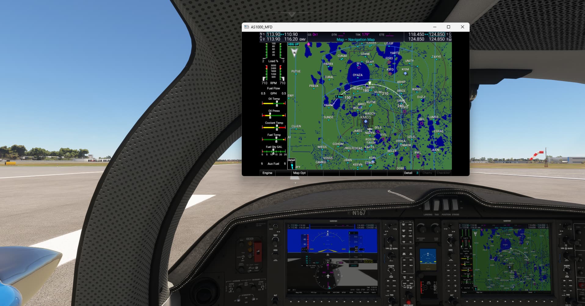 G1000 MFD Can't Popout Window - Aircraft & Systems - Microsoft Flight ...