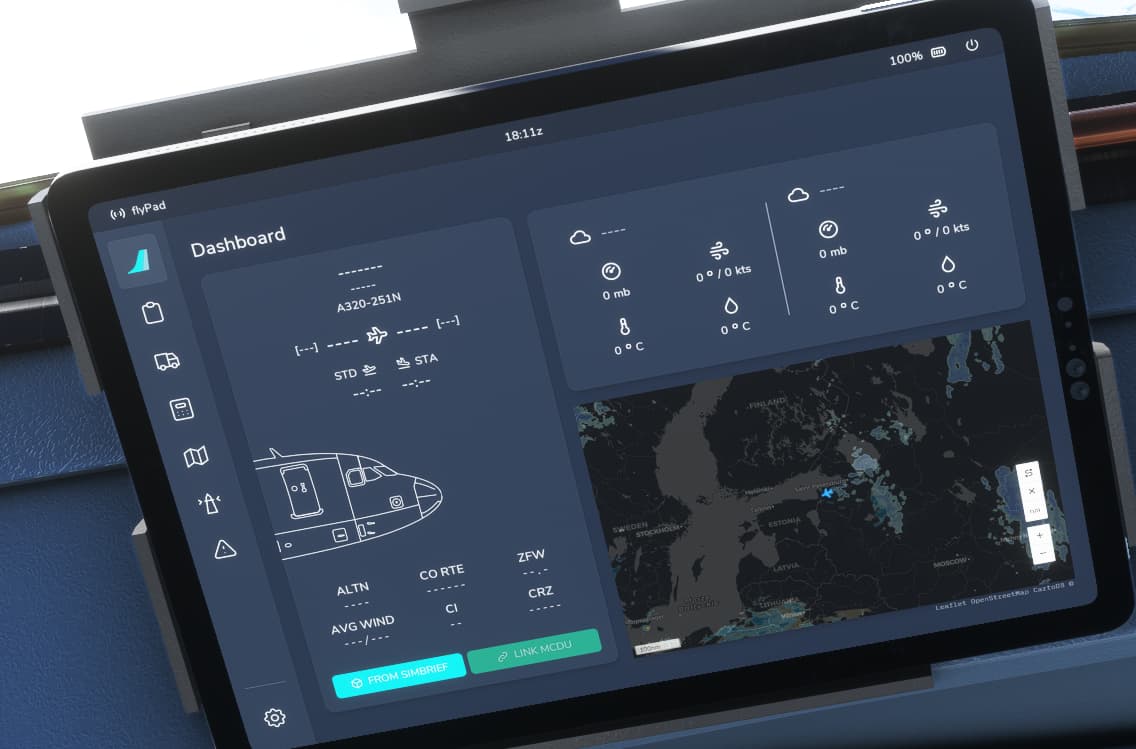 A320 FBW Autopilot Import Flight Plan via Simbrief and creating a