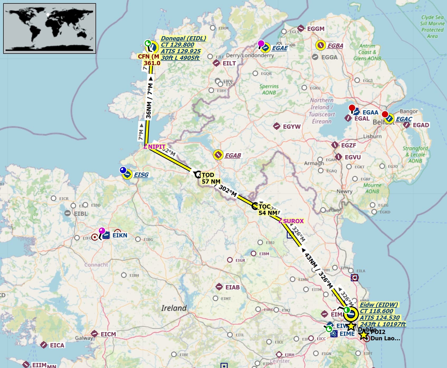 Aussie Group Flights Team: ATR Ireland - Dublin to Donegal - Community ...