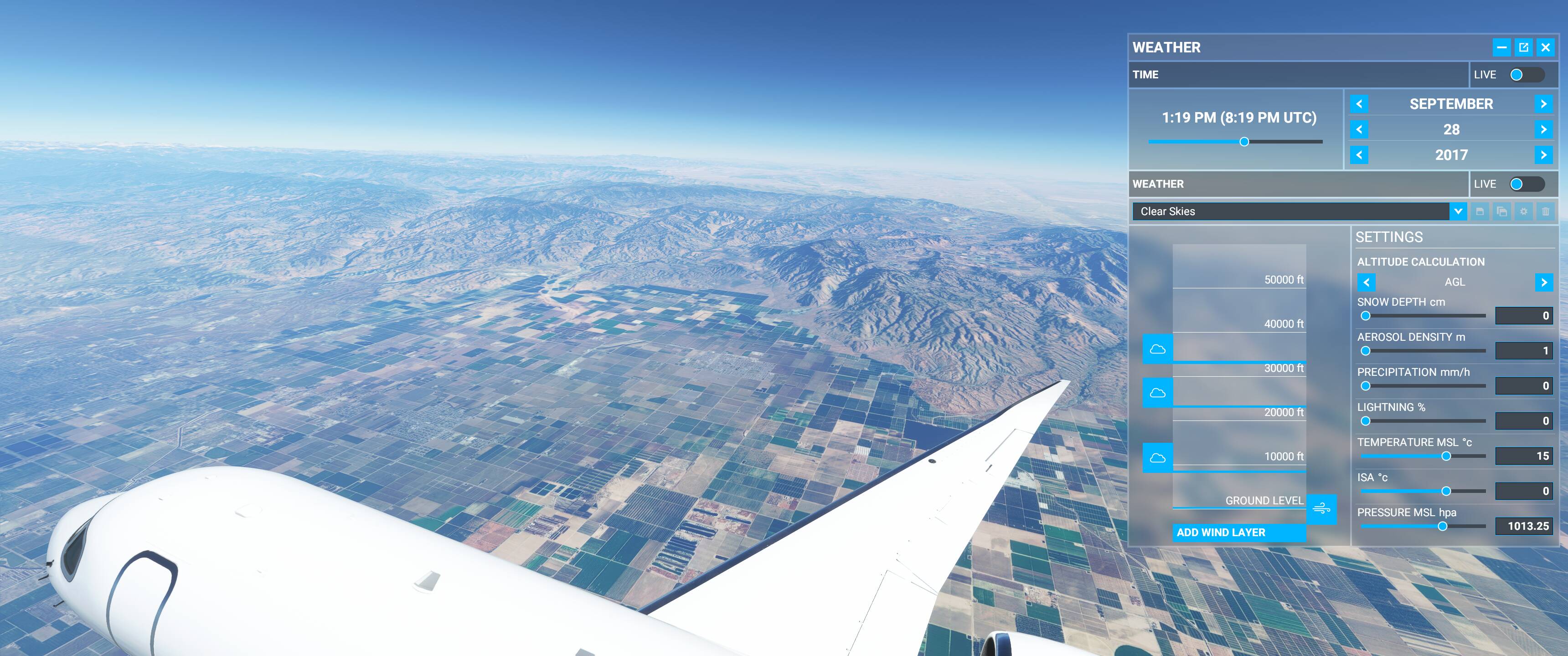 The world is too blue at high altitudes - Wishlist - Microsoft Flight  Simulator Forums