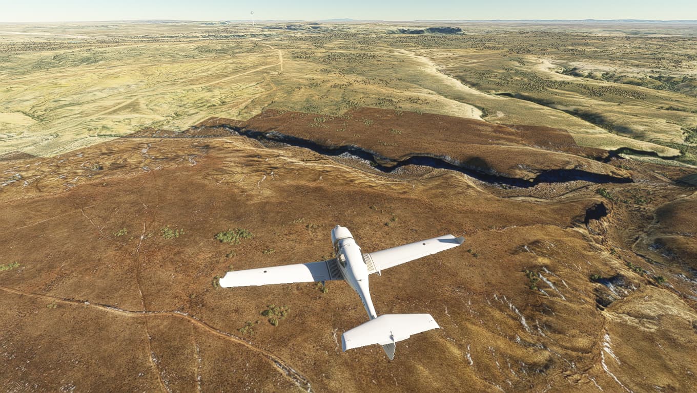 Ground snow overlay popping in and out with distance Scenery and