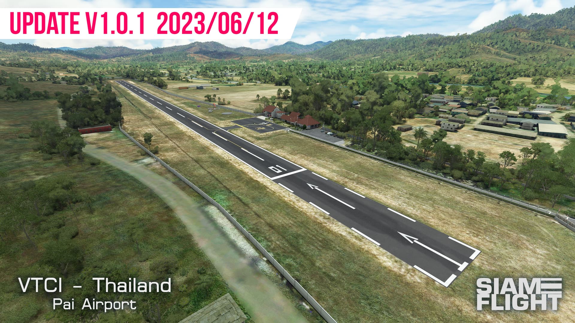 [Update v1.0.1] VTCI Pai Airport Mae Hong Son MSFS | SiamFlight - 3rd ...