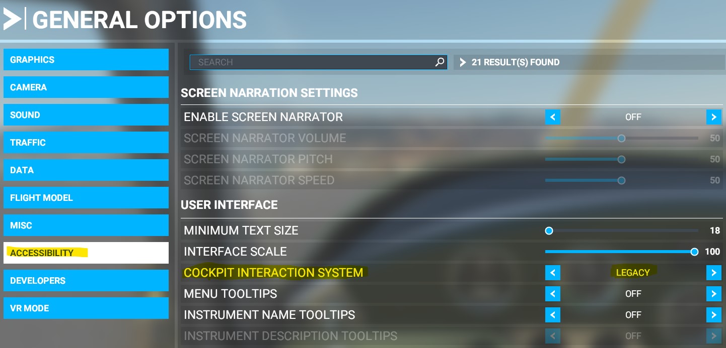 How to turn off new cursor info on controls - General Discussion - Microsoft  Flight Simulator Forums