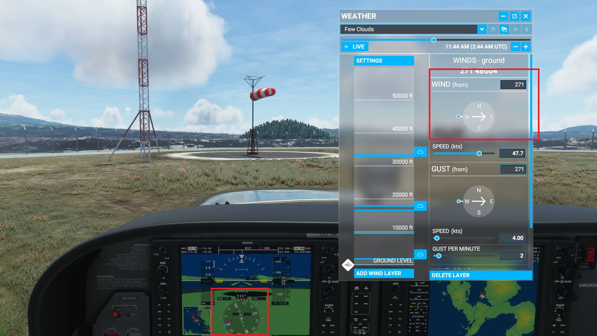 Nagasaki Airport(RJFU)_Airport windsock direction - Resolved ...