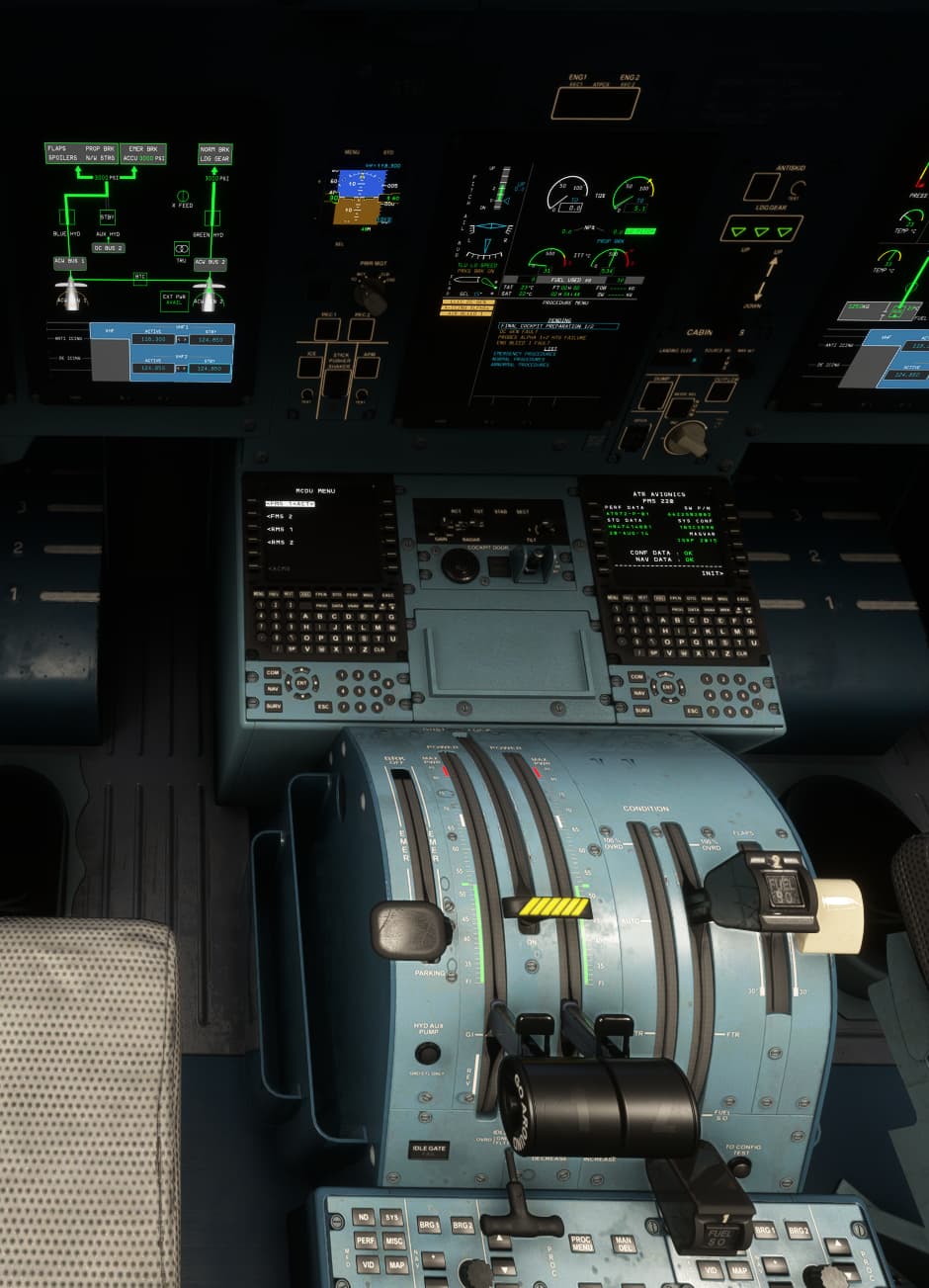 ATR 72-600: The pressure crossfeed valve doesn't work correctly ...