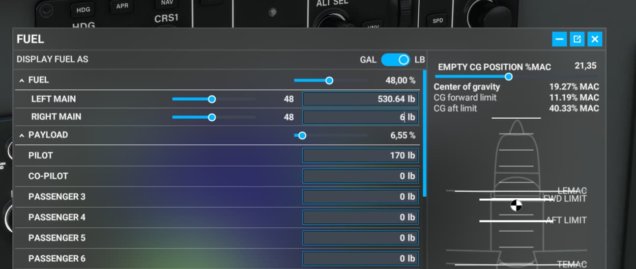 Weight & Balance is a mess - Tech Support - Microsoft Flight Simulator ...