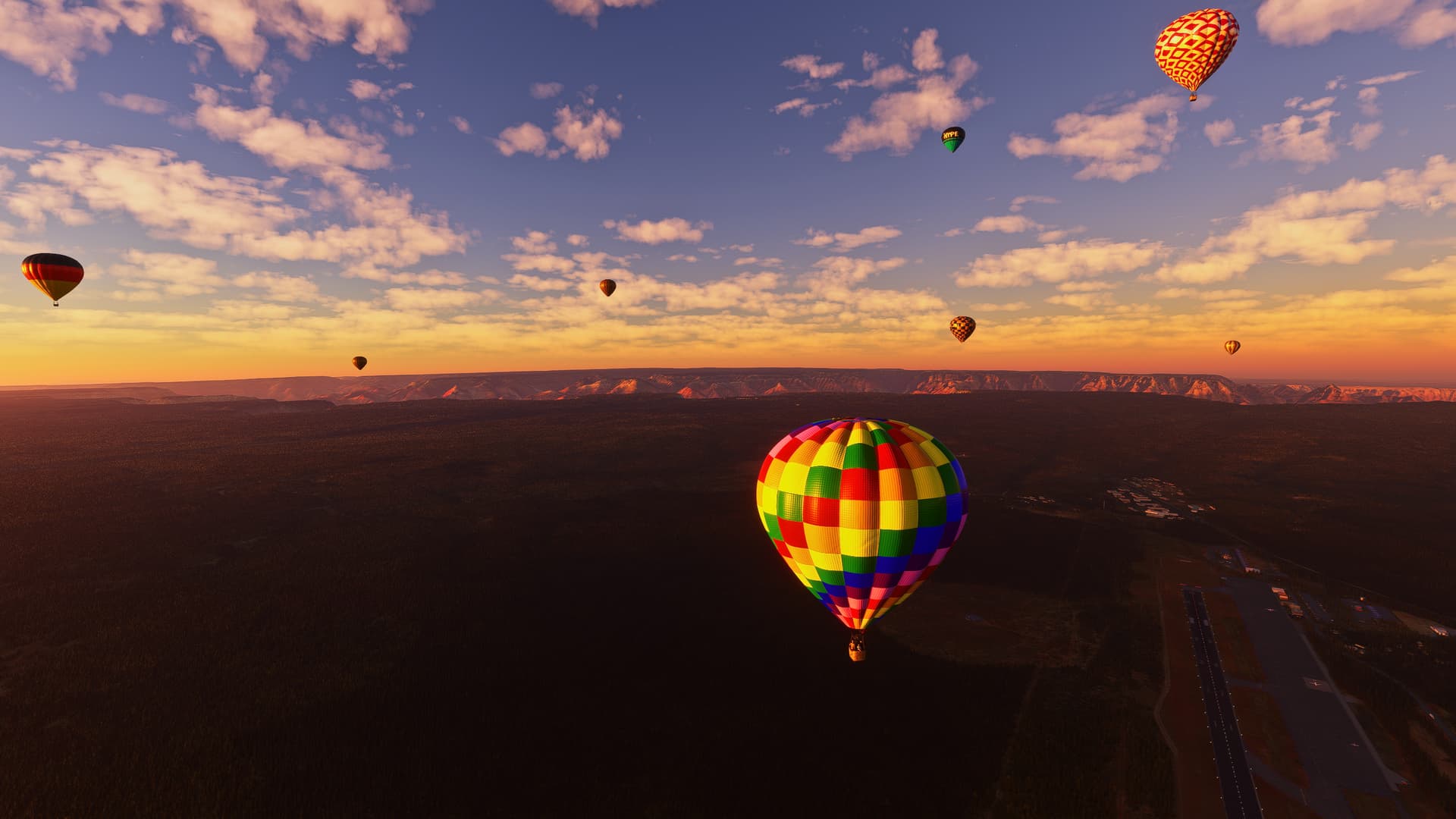 Pylon Racing, Hot-Air Balloons Included in New Microsoft Flight