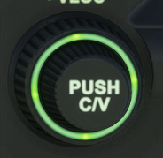 COM/VLOC tuning knob