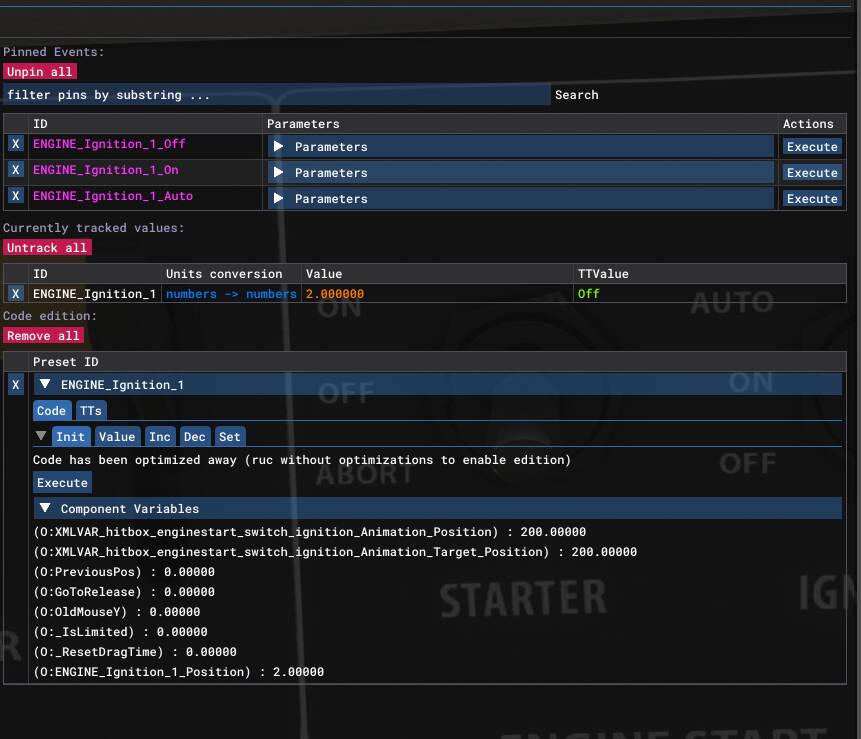TBM 930 Binding for Engine Ignition Not working in game or via Simconnect or Mobiflight WASM
